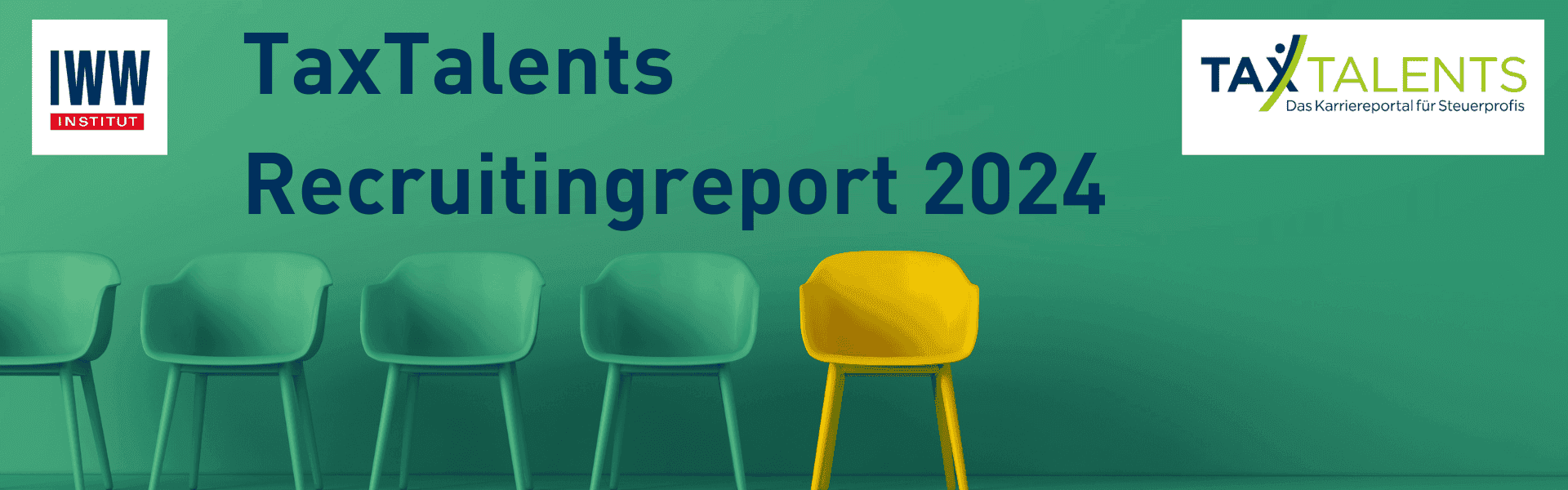 Recruitingreport 2024 für die gesamte Steuerbranche